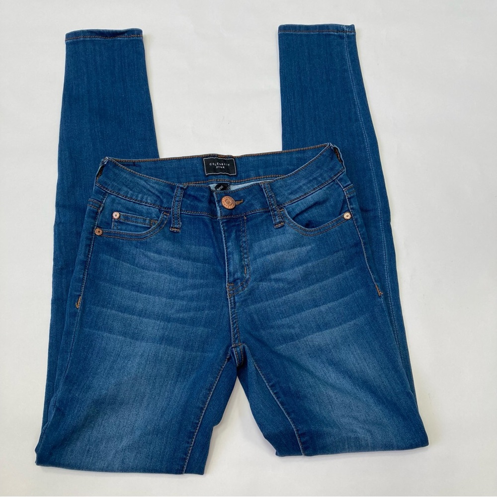 Celebrity pink skinny jeans